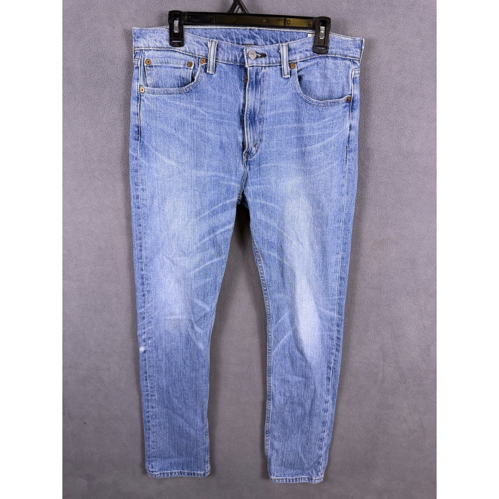 Levi's 510 Skinny Jeans Men's 34x32 White Oak Cone Denim Light Wash